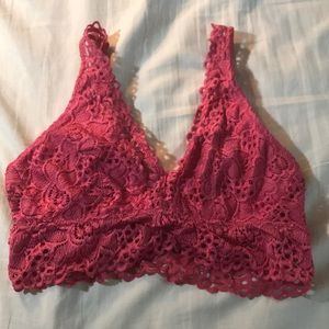 NWOT Aerie Red Bralette Medium